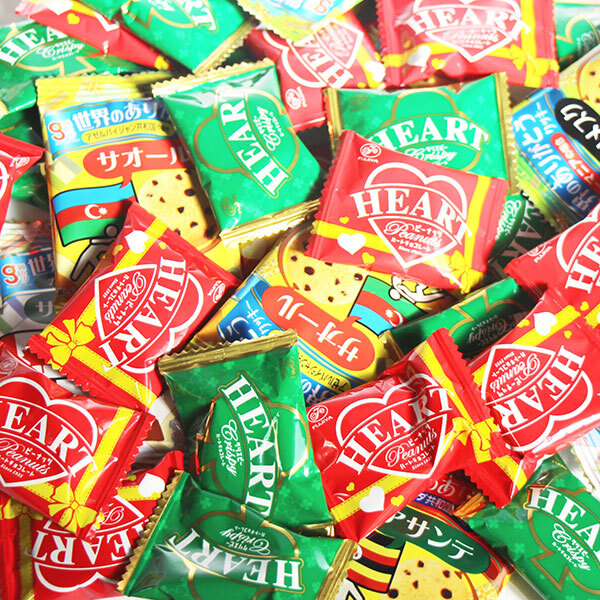 (全国送料無料)日頃の感謝を伝えよう！ハートチョコ2種と世界のありがとうクッキー混ぜ合わせセット【3種・計40コ】メール便 (omtmb9787z)【お得 限定価格 破格 格安お得 限定価格 破格 格安 小袋 個包装 お試し】