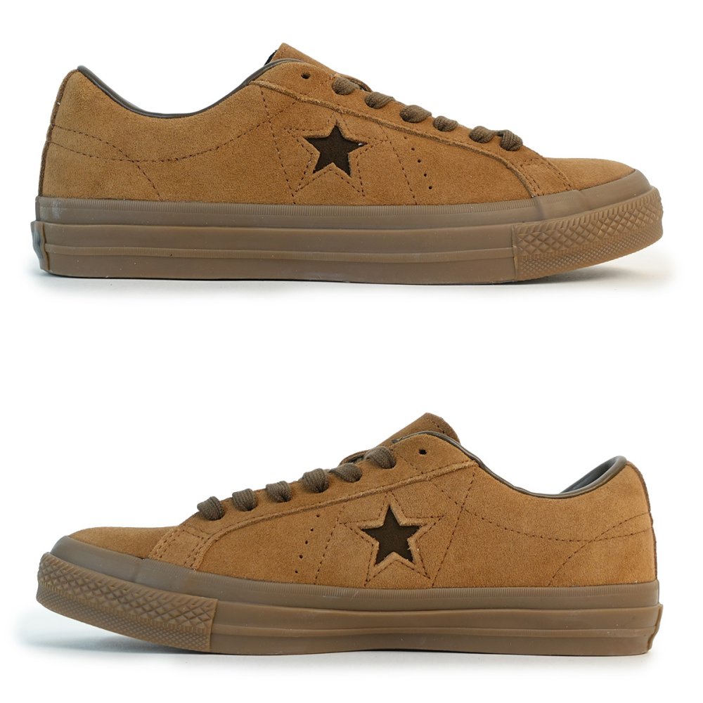 コンバース CONVERSE スニーカー メンズ レディース ローカット ワンスター スエード ウォルナット ONE STAR SUEDE WALNUT