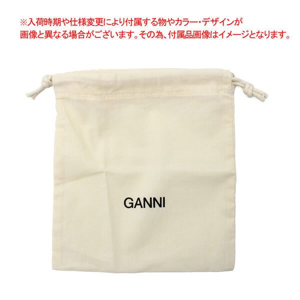 GANNI ガニー カードケース A6392-099 Bou Card Holder カードホルダー ブラック