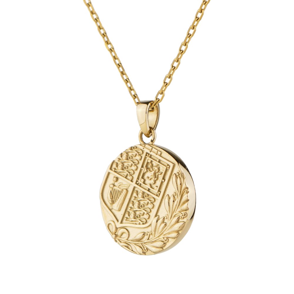 コインネックレス (英国国章の盾／セントジョージ)  Coin Necklac Dress Up ドレスアップe PUPE130