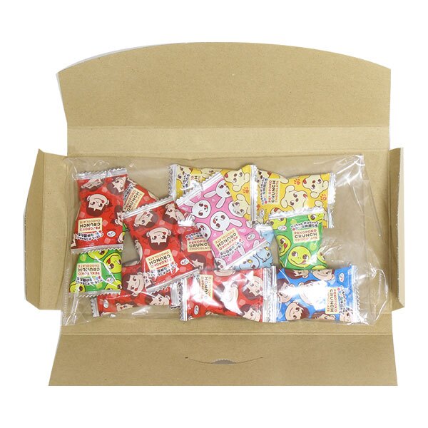 (全国送料無料)お菓子 詰め合わせ 不二家 ペコポコクランチチョコレート【14コ】メール便 (4902555269436mz)【送料無料 詰め合わせ おやつ 小袋 個包装 お試し】