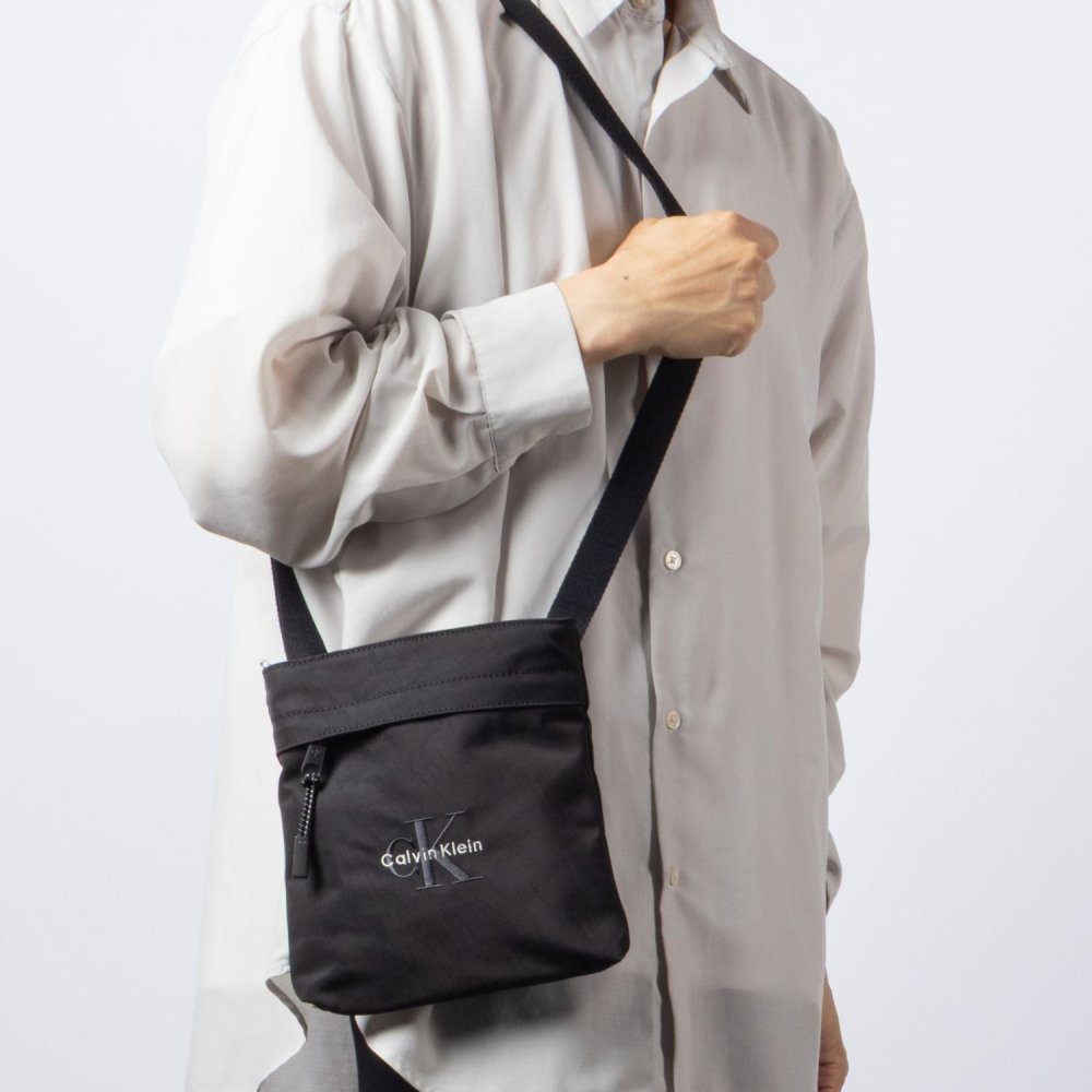 カルバンクライン Calvin Klein BOLD FLATPACK ボールド フラットパック LV04D3178G ショルダーバッグ メンズ バッグ
