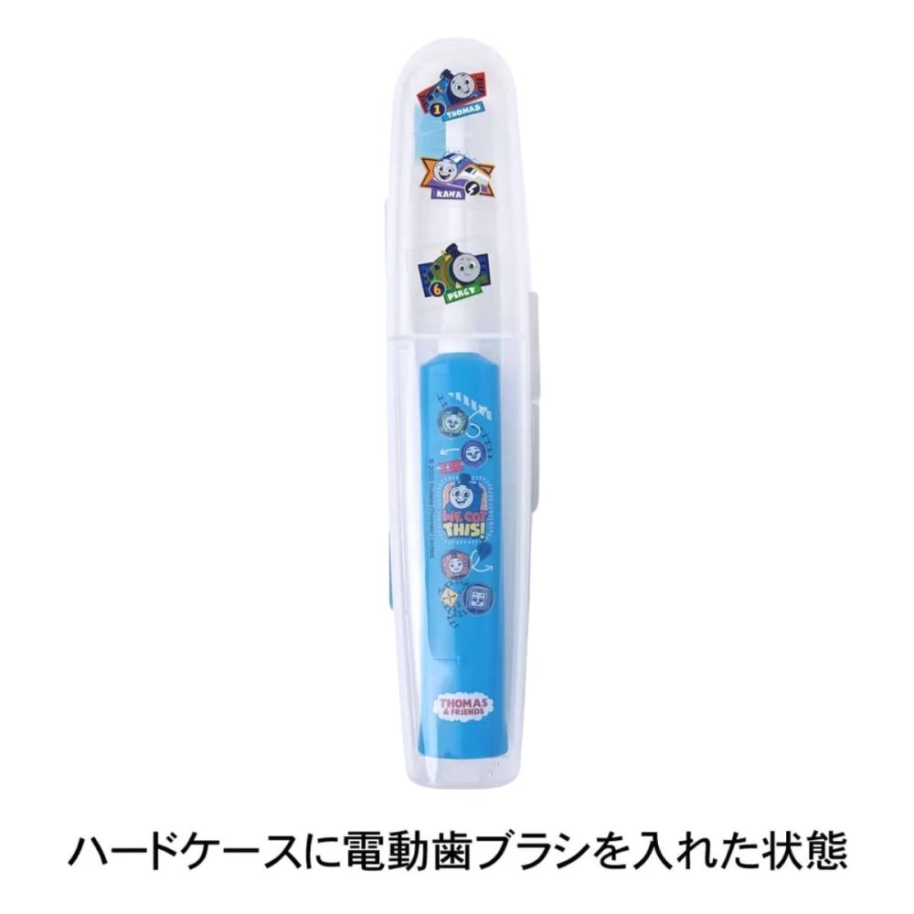 こどもハピカ 電動歯ブラシ はじめてセット 本体 替ブラシ6本 ハードケース付 超微細タタキ振動 毎分7,000回 やわらかめ 日本製 虫歯予防 仕上げ磨き 子供用 キッズ こども 歯磨き