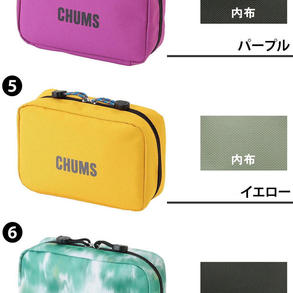 チャムス ポーチ 小物入れ 小さめ CHUMS リサイクルチャムスガジェットポーチ CH60-4010 メンズ レディース 送料無料 誕生日プレゼント ギフト ラッピング無料 【正規代理店】