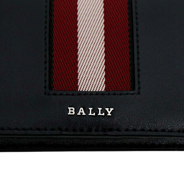 バリー BALLY 二つ折り財布 二折財布 6309713 メンズ BLACK+PALLADIO