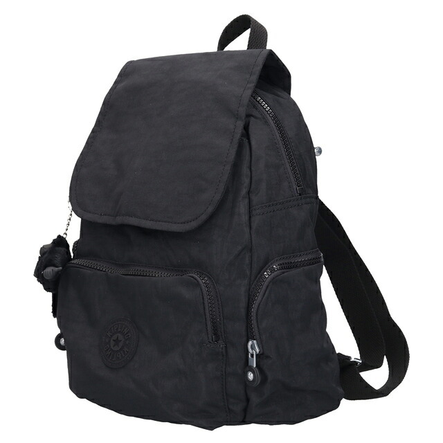 キプリング リュック レディース ブランド Kipling シティジップ S バックパック リュックサック スクールバッグ  KI3523-P39 Black Noir