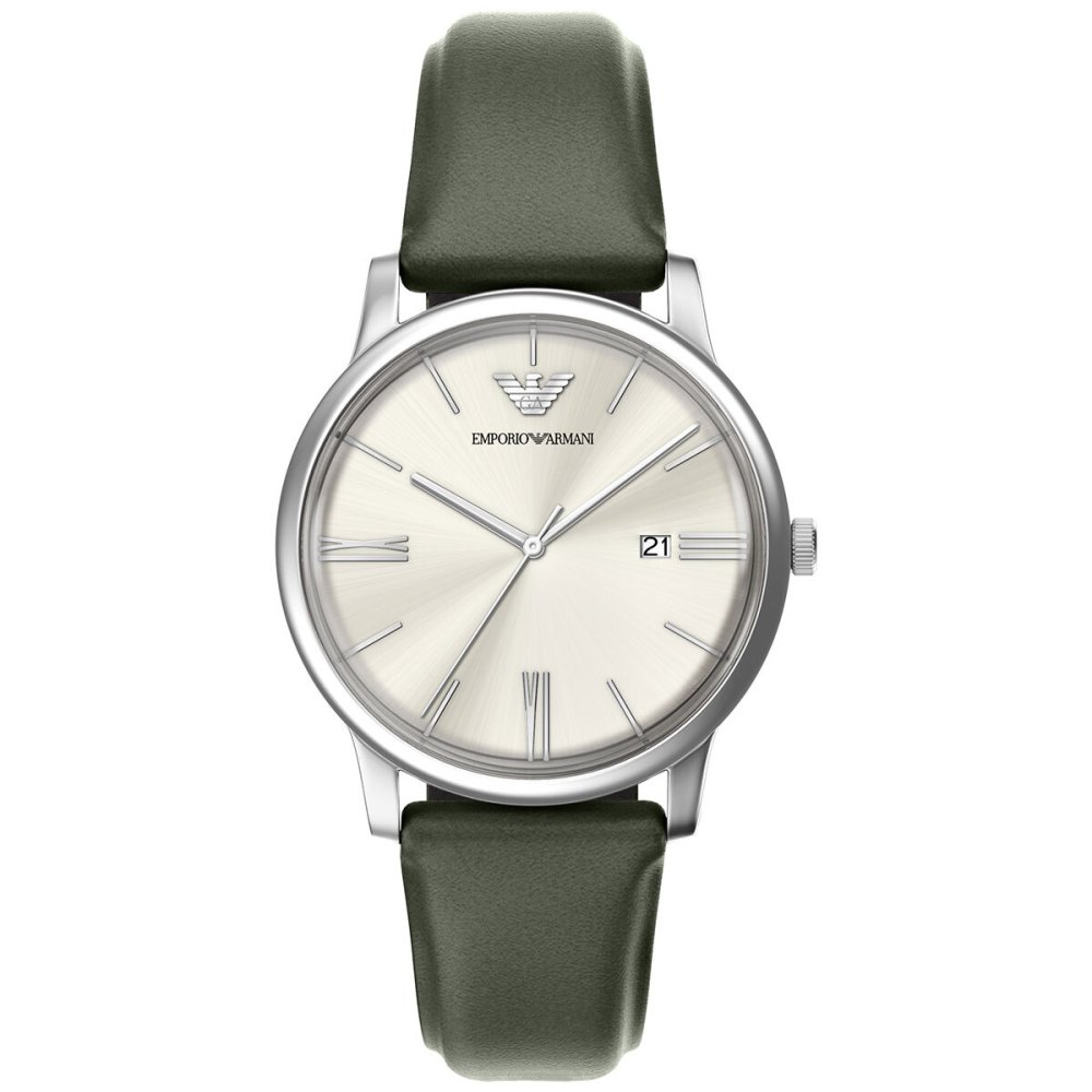 エンポリオアルマーニ EMPORIO ARMANI 腕時計 メンズ レザー AR11811【2026 新作】