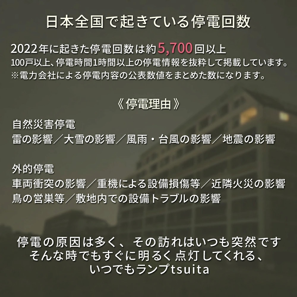 停電でも消えない電球 いつでもランプ tsuita ツイタ 2個セッ ト LED電球 50W相当 E26 昼白色 電球色 停電時 自動点灯 蓄電式 内蔵バッテリー 非常灯 防災ライト 防災電球 地震 災害 停電対策 避難用品 防災グッズ 備蓄 家庭用 実用的 プレゼント