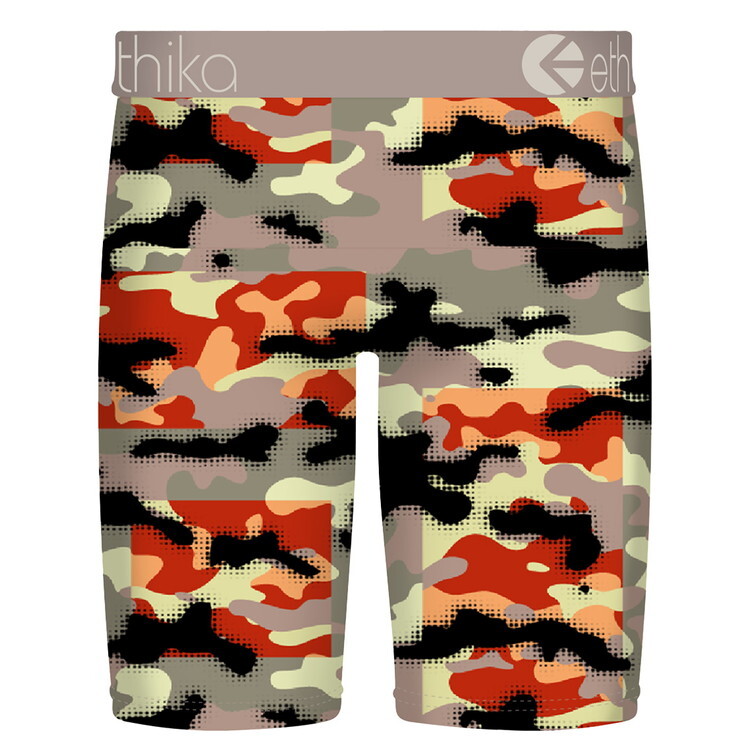 エシカ：BITLINE CAMO ボクサーパンツ (ビットライン・カモ)[ボクサーパンツ/ 男性下着/ メンズインナー/人気ブランド/おすすめギフト/誕生日プレゼント/メンズファッション]