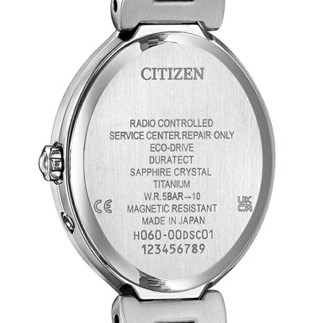 シチズン エクシード DEAR Collection Limited Pair Model 腕時計 ブランド レディース チタン 数量限定 ダイヤモンド 電波ソーラー CITIZEN EXCEED ES9510-65L