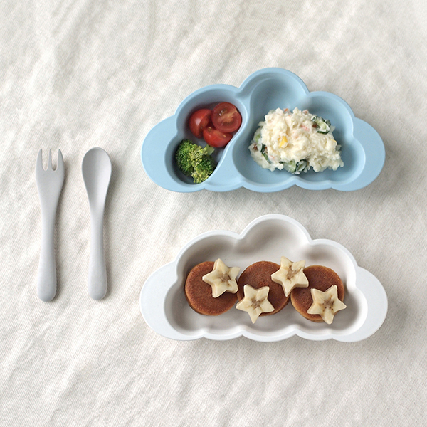 【正規販売店】10mois マママンマ プレートセット | ディモワ mamamanma ベビー食器 ベビー食器セット 子ども食器 食器 食器セット 日本製 離乳食 お食い初め すくいやすい