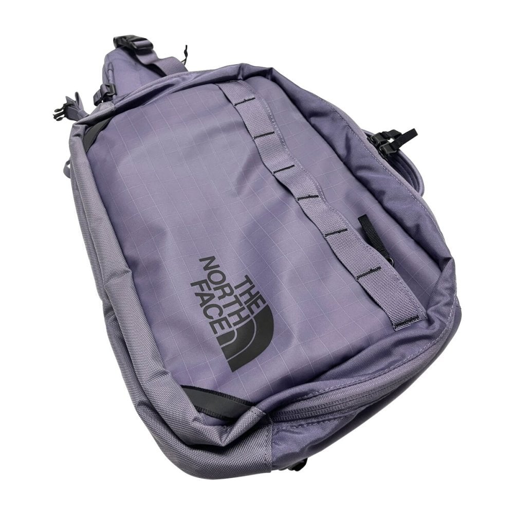ノースフェイス THE NORTH FACE バッグ ボディバッグ スリングバッグ 斜めがけバッグ BASE CAMP VOYAGER SLING NF0A81BN LK3 メンズ レディース ユニセックス LUNRSLAT/TNFBLK パープル系+ブラック
