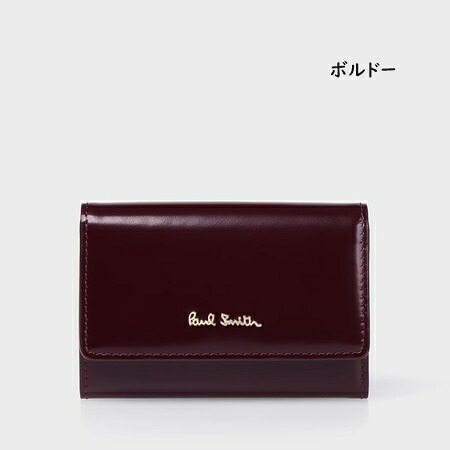 【無料ラッピング】 ポールスミス Paul Smith 名刺入れ シャインクラスプ レディースブランド 正規品 新品 ギフト プレゼント 人気 おすすめ 誕生日 記念日 クリスマス 送料無料 psm522363