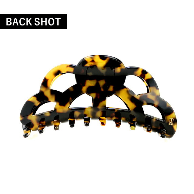 アレクサンドル ドゥ パリ ヘアクリップ レディース ブランド ALEXANDRE DE PARIS クラシックLクリップ ACCL-9359-02-W べっ甲