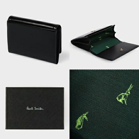 【無料ラッピング】 ポールスミス Paul Smith 名刺入れ シャインクラスプ レディースブランド 正規品 新品 ギフト プレゼント 人気 おすすめ 誕生日 記念日 クリスマス 送料無料 psm522363