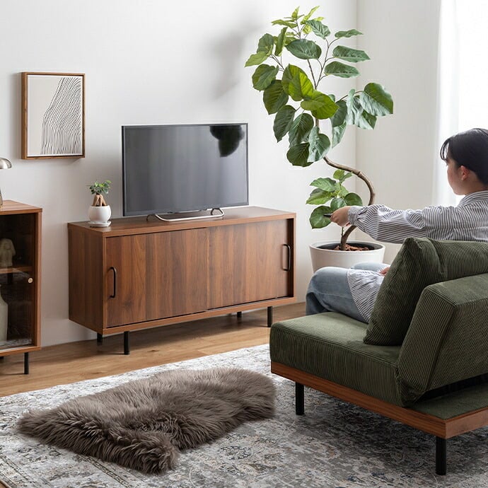 テレビ台 テレビボード TVボード ローボード ハイボード TV台 テレビラック リビングボード AVラック オーディオラック Illumina イルミナ ロータイプ ハイタイプ 収納 棚 可