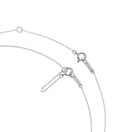 【無料ラッピング】 ヨンドシー 4℃ ネックレス K10ホワイトゴールド ダイヤモンド レディースブランド 正規品 新品 ギフト プレゼント 人気 おすすめ 誕生日 記念日 クリスマス 送料無料