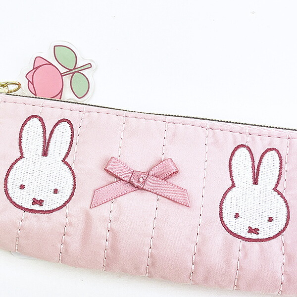 ミッフィー miffy スリムポーチ クラシカルローズ ペンケース