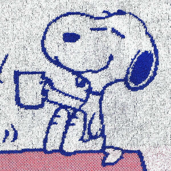 スヌーピー ミニタオル チアーズ レッド ハンカチ SNOOPY