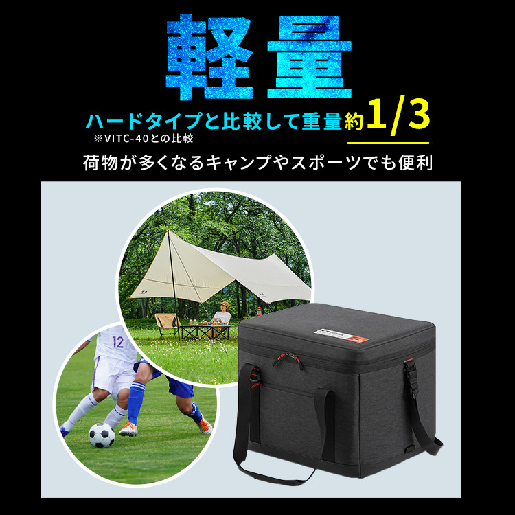 クーラーボックス エアロゲル アイリスオーヤマ HUGEL 小型 大型  40L 保冷力 部活 ソフトクーラーボックス アウトドア クーラーバッグ スポーツ 保冷バッグ キャンプ