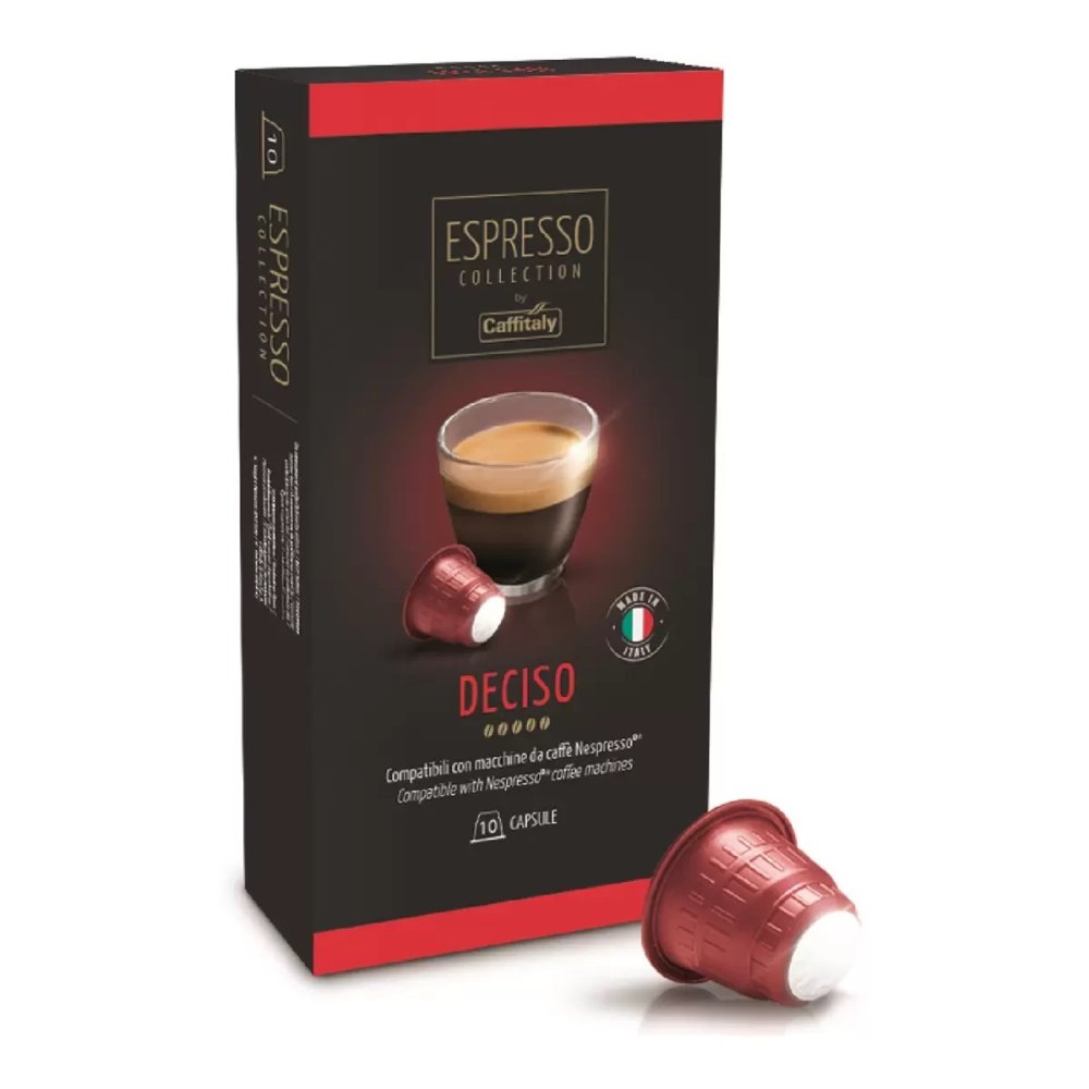 Caffitaly（カフィタリー）ネスプレッソ互換カプセルアソート　140カプセル入り（SOAVE／DECISO／VIVACE）#20292　自宅やオフィスのまとめ買い、ストック