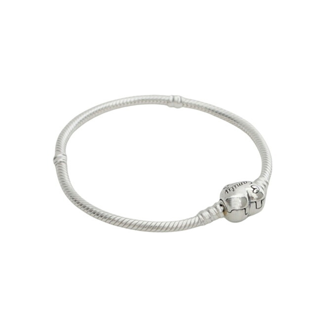パンドラ PANDORA Family Tree Heart Clasp Snake Chain Braceletアクセサリーブレスレット 598827c01-16 レディースシルバー