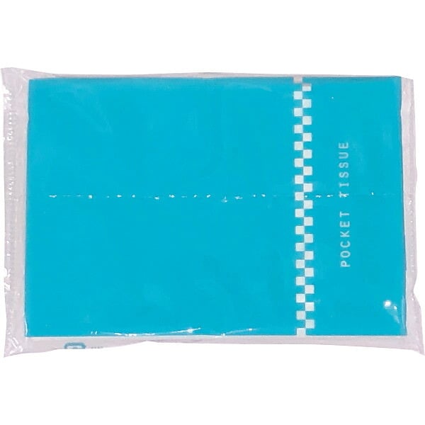 【直送】ポケットティッシュ 6W 6組 12枚入り [26-0577-015] PT-RR06CM01 携帯ティッシュ パルプ100％ 衛生用品 景品 粗品 プチギフト ギフト
