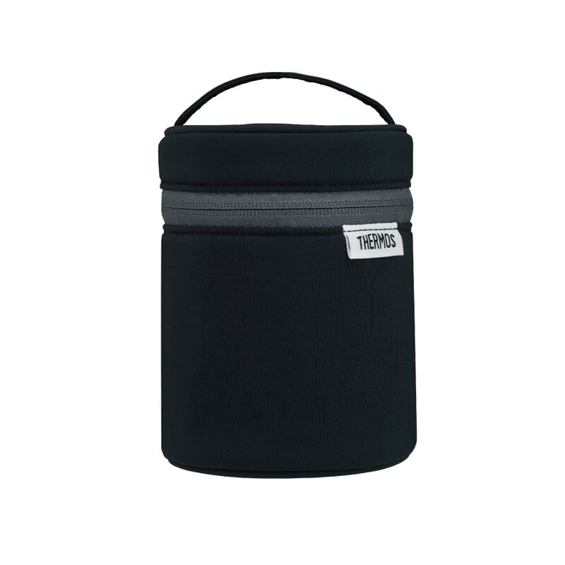 【付属品 スープジャーポーチ】サーモス THERMOS スープジャー用ポーチ／RES-003［ブラック］ 0.25～0.4Lサイズ用 洗濯機OK