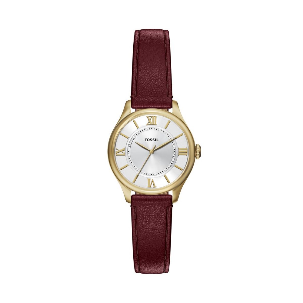 フォッシル FOSSIL 腕時計 レディース GILMORE アナログ レッド レザーウォッチ ES5510【2026 新作】