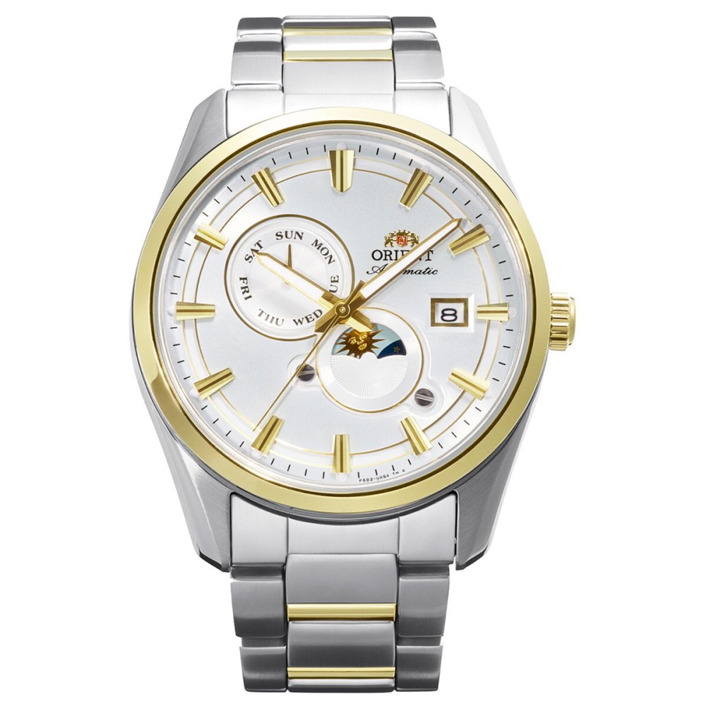 オリエント ORIENT コンテンポラリー Contemporary オリエントストレット サンアンドムーン SUN ＆ MOON 自動巻 腕時計 RN-AK0312S Orient Stretto【2026 新作】