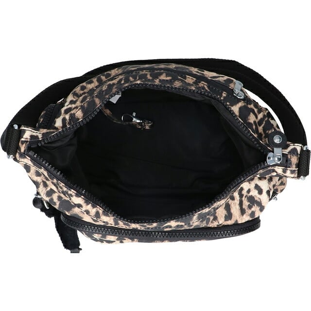 キプリング ショルダーバッグ レディース ブランド Kipling ガブ S ロゴ ワンポイント 総柄 ヒョウ・レオパード KI6607-6JP Wild Leopard