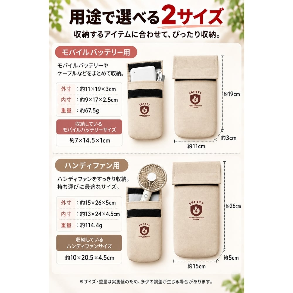 【ラッピング無料】 難燃 セーフティポーチ MAMORICA マモリカ モバイルバッテリー ハンディファン 収納 3層構造 防災グッズ 旅行 ポーチ 