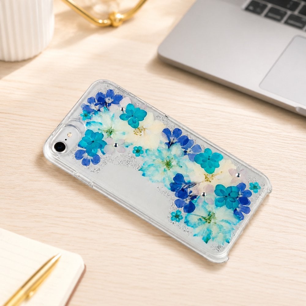 【ほぼ全機種対応スマホケース❁】押し花スマホケース NO.698（着日指定不可） 押し花＆レジン iPhone/Xperia/AQUOS/Galaxy他
