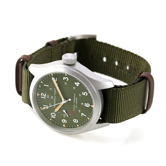 ハミルトン カーキ フィールド カーキ フィールド メカ パワーリザーブ 40mm 手巻き 腕時計 ブランド メンズ HAMILTON KHAKI FIELD H69509960