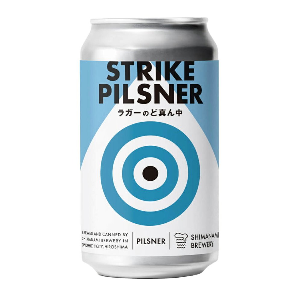 広島 しまなみブルワリー ビール ストライクピルスナー 6本 クラフトビール 冷蔵 缶ビール 地ビール ご当地ビール