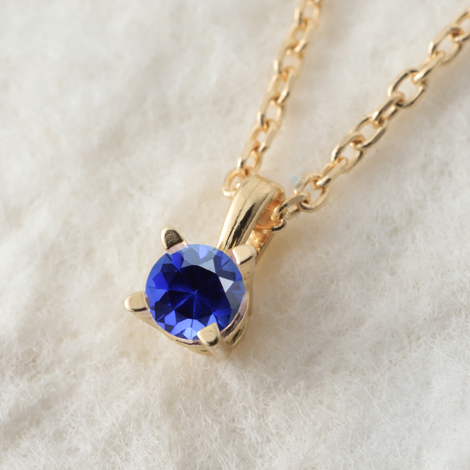 サファイア ネックレス K14ゴールド ピンクサファイア ハワイアンジュエリー ネックレス 14K K14ゴールド 14金 イエローゴールド ピンクゴールド ホワイトゴールド 9月誕生石 一粒 ギフトラッピング可能 プレゼント ハロウィン 【品番：CG-GP501-9】