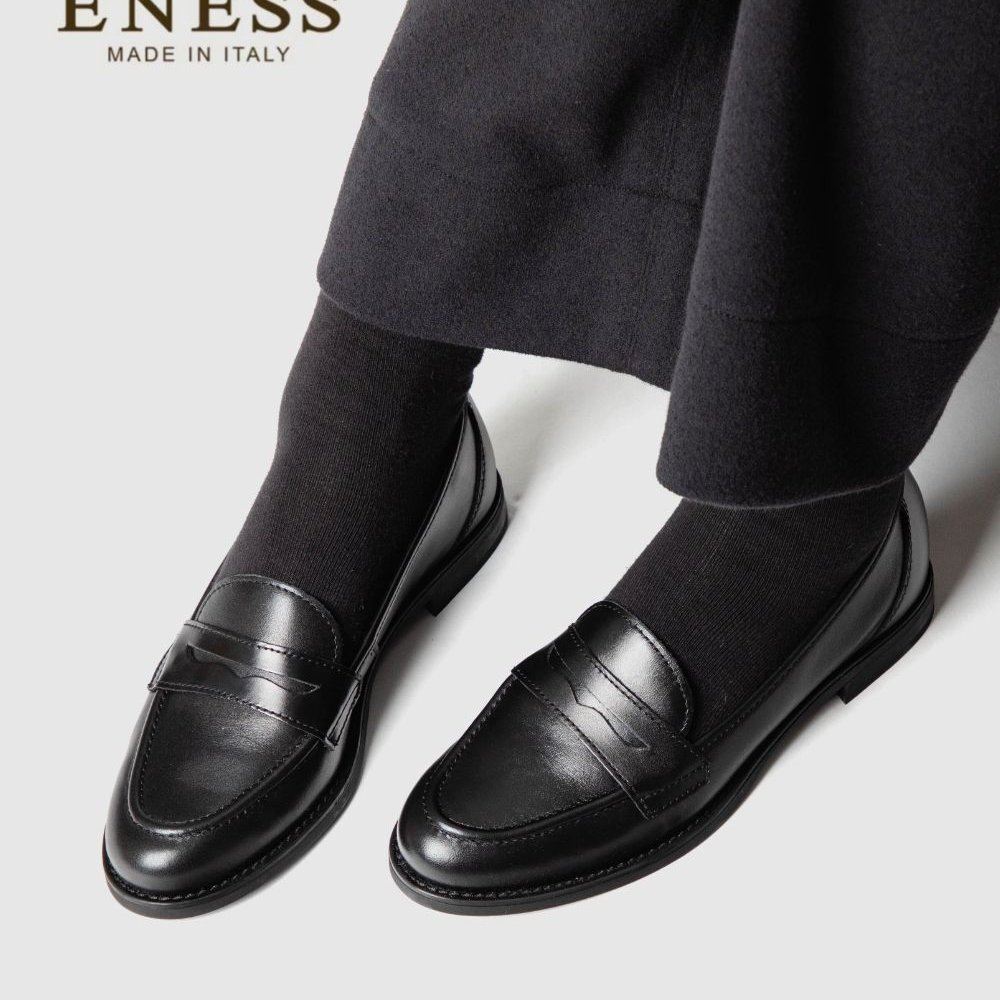 【正規品】 エネス ENESS COIN LOAFERS コインローファー ST-1201 ローファー レザー レディース シューズ
