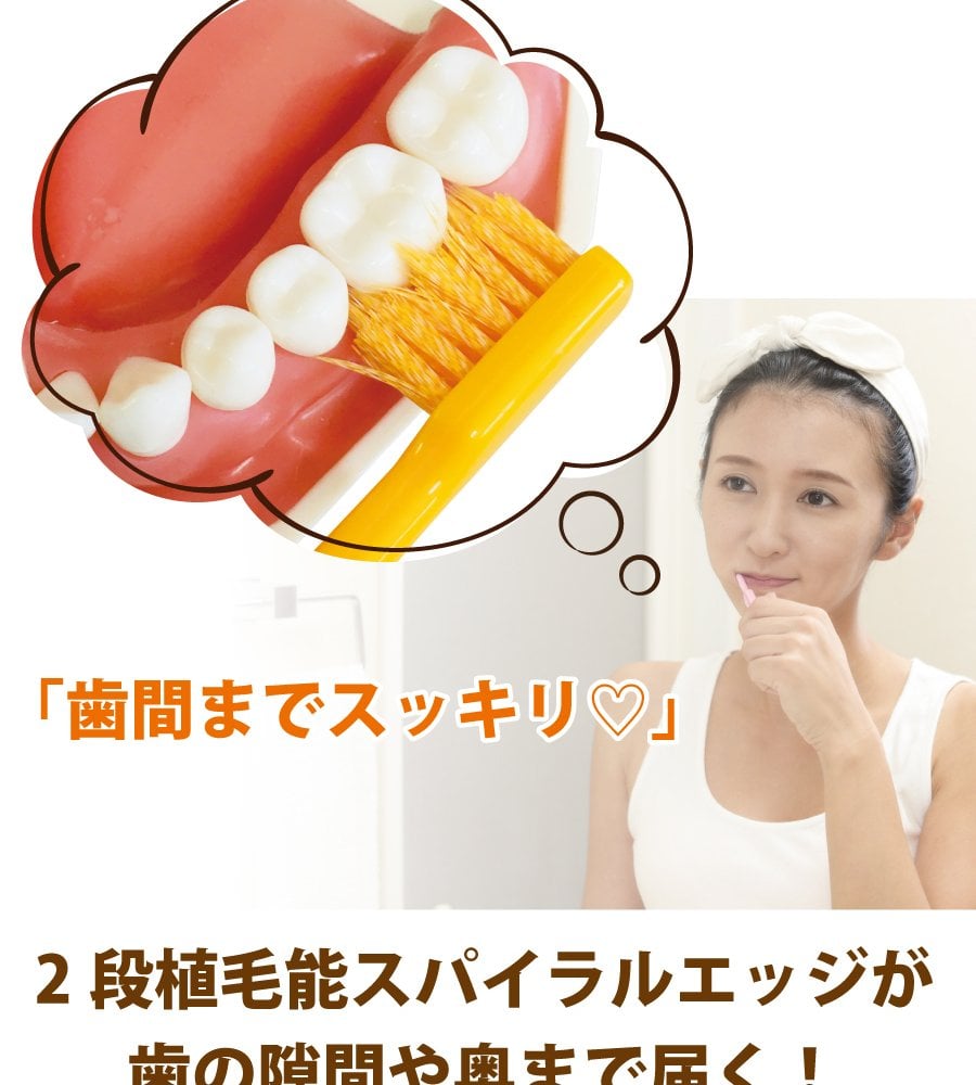 Ci PRO PLUS スパイラル 歯ブラシ Sやわらかめ 20本入 プロプラス スパイラル【Ciメディカル 歯ブラシ】【メール便選択で送料無料】