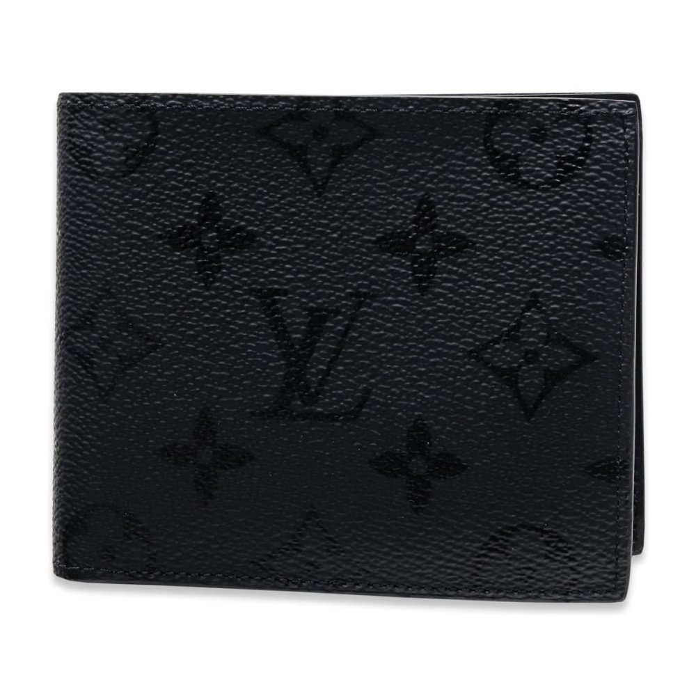 ルイヴィトン 財布 メンズ 二つ折り財布 LOUIS VUITTON ポルトフォイユ マルコ モノグラム ミッドナイト ブラック 黒 小銭入れ付き コンパクトウォレット M2A672 ブランド財布 ギフト プレゼント 新品