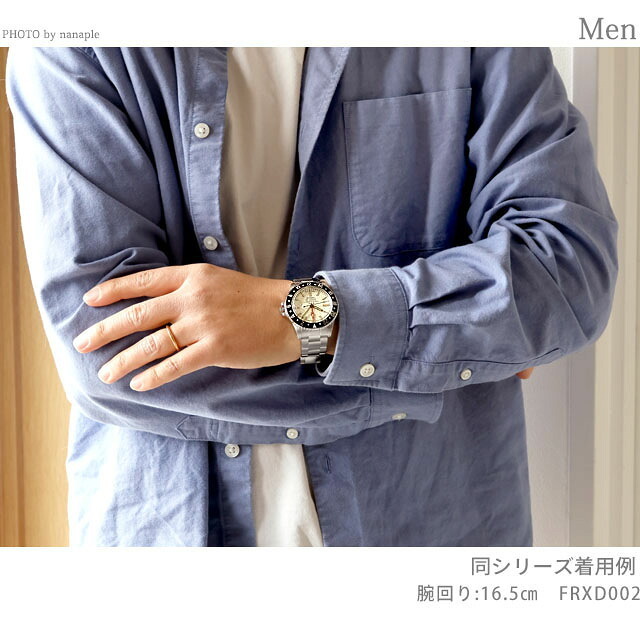 メンズ ギフトセット ナバルウォッチ Naval Watch Produced By LOWERCASE 自動巻き 腕時計 ブランド メンズ NAVAL WATCH FRXD005 アナログ ブルー 日本製