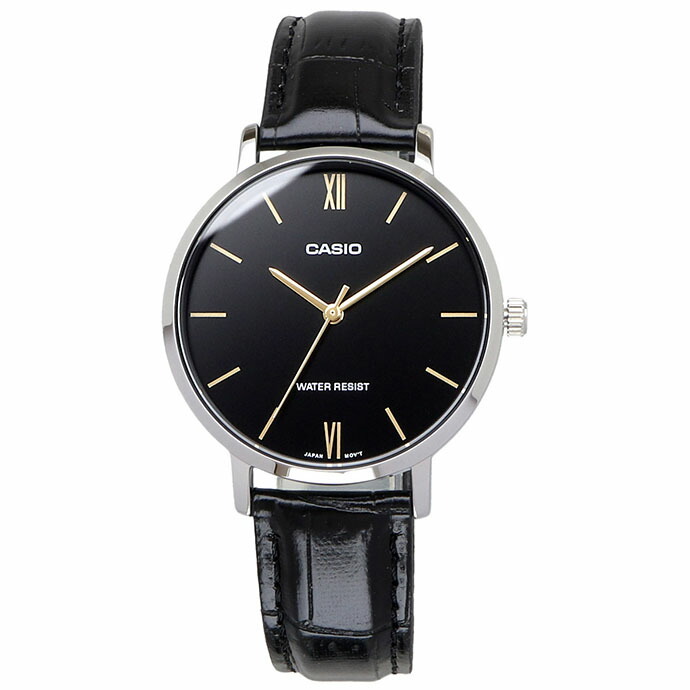CASIO 腕時計 カシオ 時計 ウォッチ チープカシオ チプカシ シンプル レディース LTP-VT01L-1B
