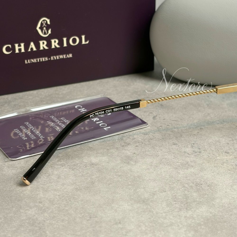 【並行輸入品】【正規品・新品】CHARRIOL シャリオール PC75104 C01 フランス製 リムレス サングラス メガネ 眼鏡 メンズ レディース 伊達メガネ ビジネス 普段使い おしゃれ プレゼント ギフト