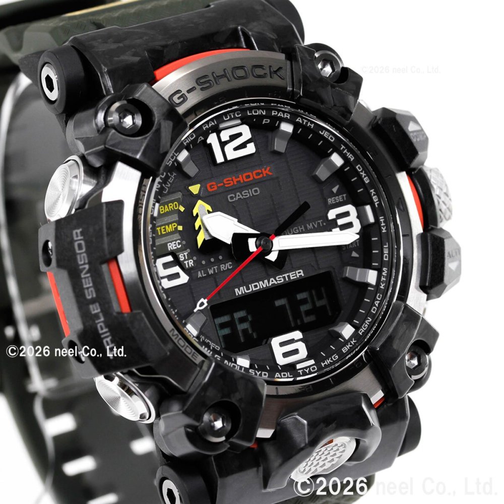 G-SHOCK カシオ Gショック マッドマスター CASIO 腕時計 メンズ MASTER OF G GWG-2000-1A3JF