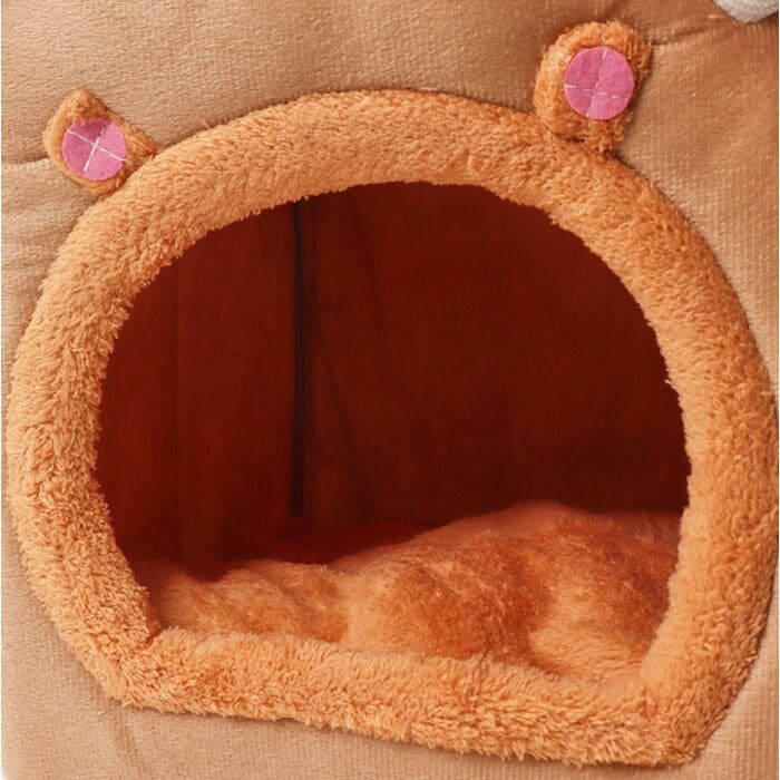ペットベッド 通販 キャットハウス ドーム型ベッド 犬猫兼用ハウス 洗えるベッド 折りたたみ式 室内用ハウス 防寒対策グッズ 暖かいクッション ベッド 猫ベッド おしゃれハウス もこもこベッド ふかふかハウス 冬用ペットベッド ペット用品