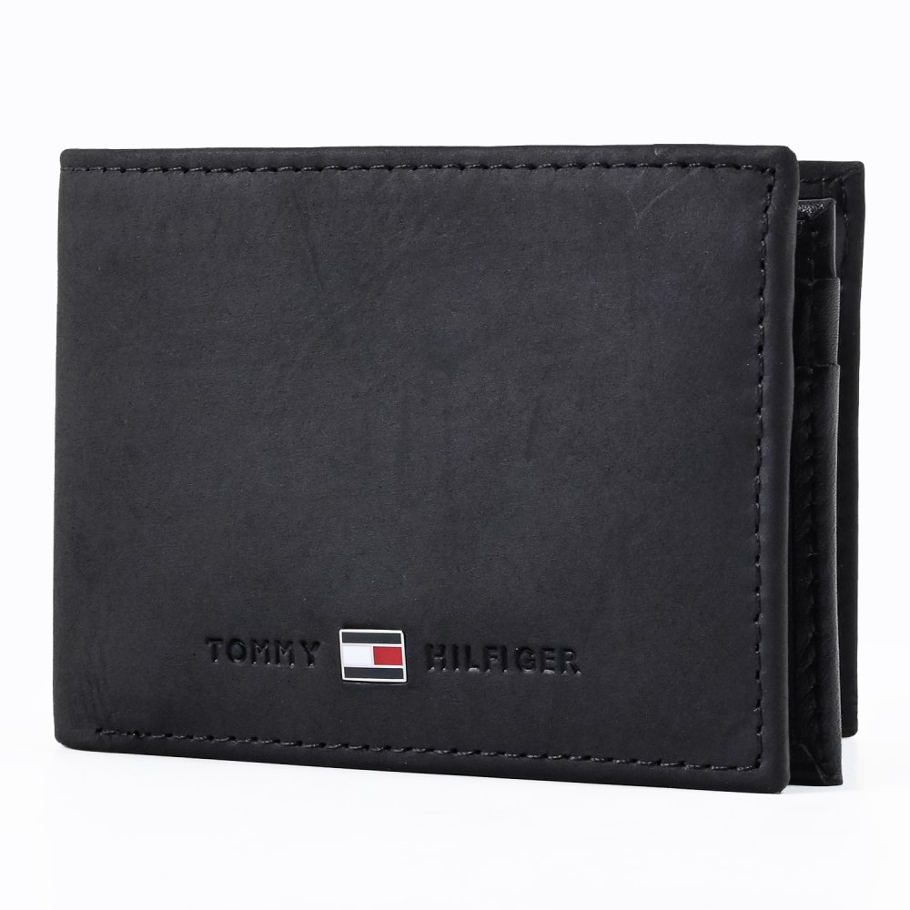 高品質ヨーロッパ輸入モデル トミーヒルフィガー TOMMY HILFIGER 二つ折り財布 小銭入れ付き メンズ レディース JOHNSON MINI CC FLAP COIN ブラック AM0AM00662 002 BLACK ウォレット 折財布 送別会 誕生日 結婚祝い 結婚式 彼氏 息子 夫 男性 名刺入れ 高級 父の日 母の日 即日発送