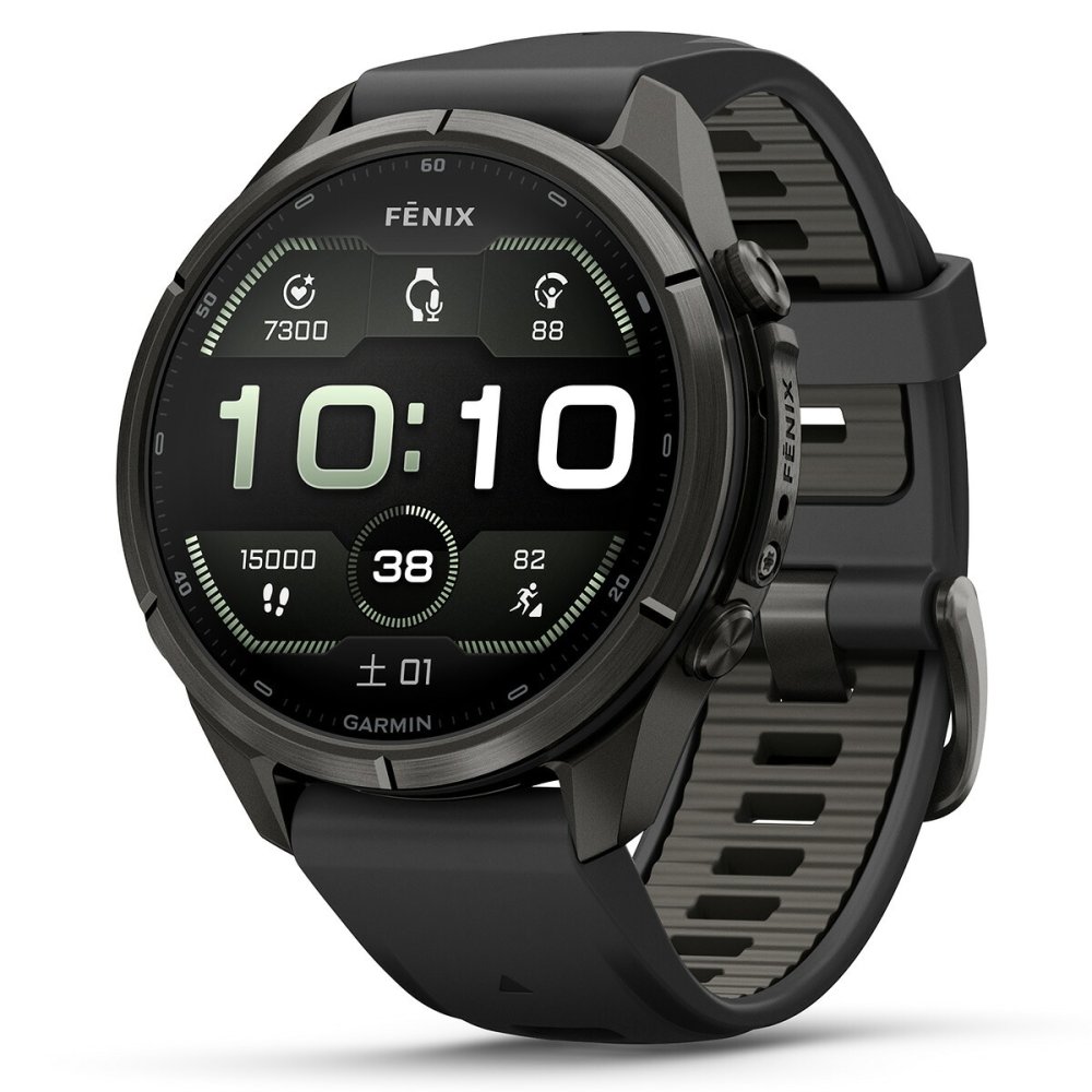ガーミン GARMIN fenix 9 Pro AMOLED 43mm フェニックス9 プロ アモレッド 43mm GPS スマートウォッチ 010-04335-59 腕時計 DLC Ti / Black【2026 新作】