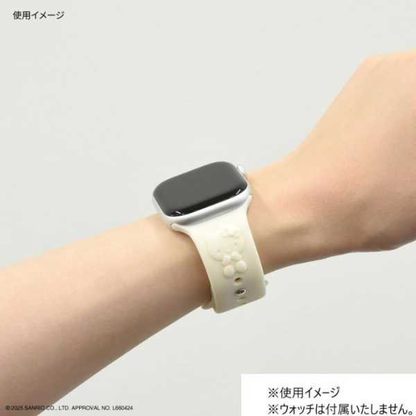 Apple Watch バンド サンリオ ハローキティ シリコン ベルト 38mm 40mm 41mm 対応 交換用 キャラクターグッズ おしゃれ 可愛い レディース メンズ プレゼント サンリオ正規ライセンス品
