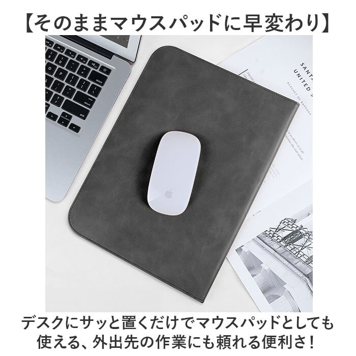パソコンケース 通販 PCケース スリーブケース pc インナーケース バッグ ケース ノートパソコンケース ノートPCケース インナーバッグ 耐衝撃 ポーチ付き シンプル 無地 レザー ノートパソコン モバイルパソコン オシャレ おしゃれ