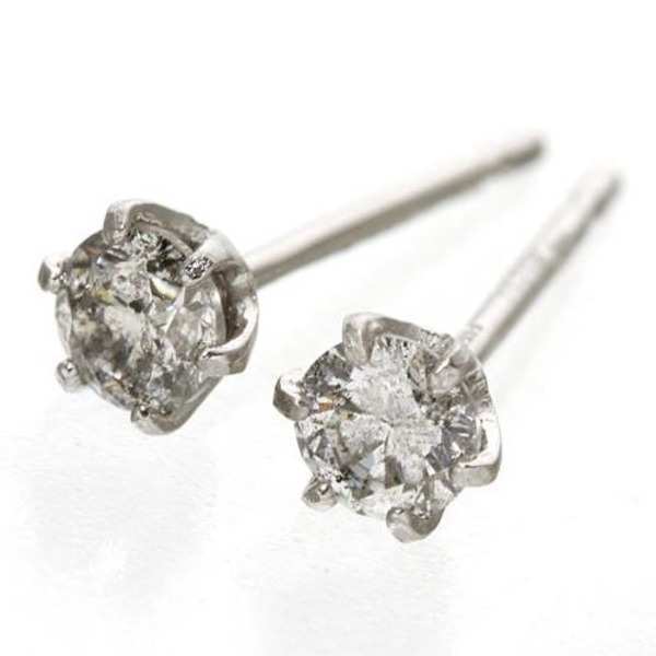 純プラチナ ダイヤモンド 0.2ct ピアス 一粒石 シンプル 普段使い レディース アクセサリー ジュエリー 高純度 プラチナ999 輝き 記念日 誕生日 プレゼント ギフト 贈り物