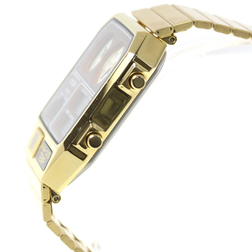 シチズン アナデジテンプ CITIZEN ANA-DIGI TEMP 復刻モデル 腕時計 メンズ レディース ゴールド JG2103-72X